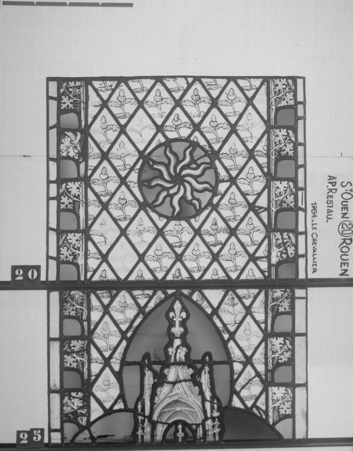 Fenêtre 20 ; Panneaux 20 - 25