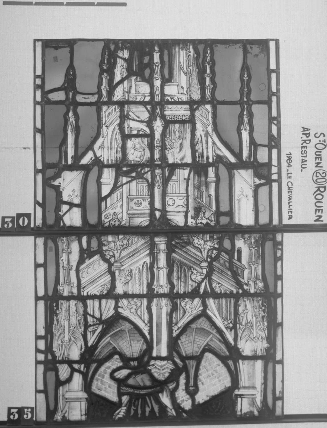 Fenêtre 20 ; Panneaux 30 - 35