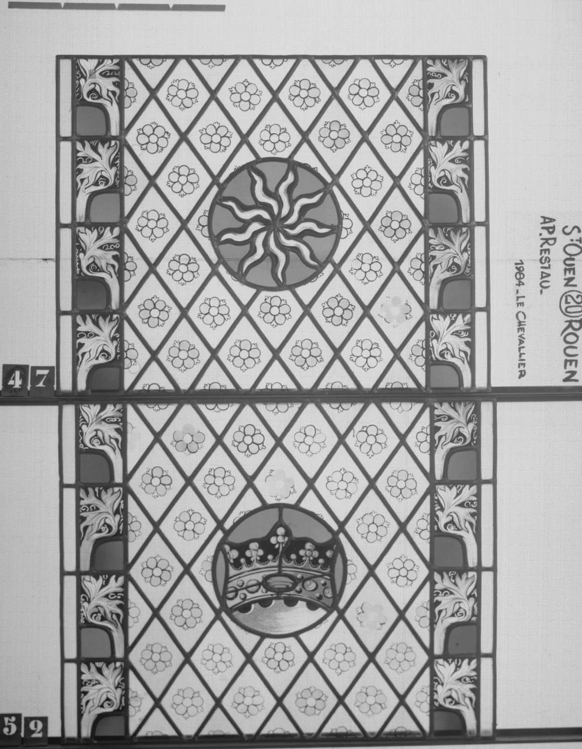 Fenêtre 20 ; Panneaux 47 - 52