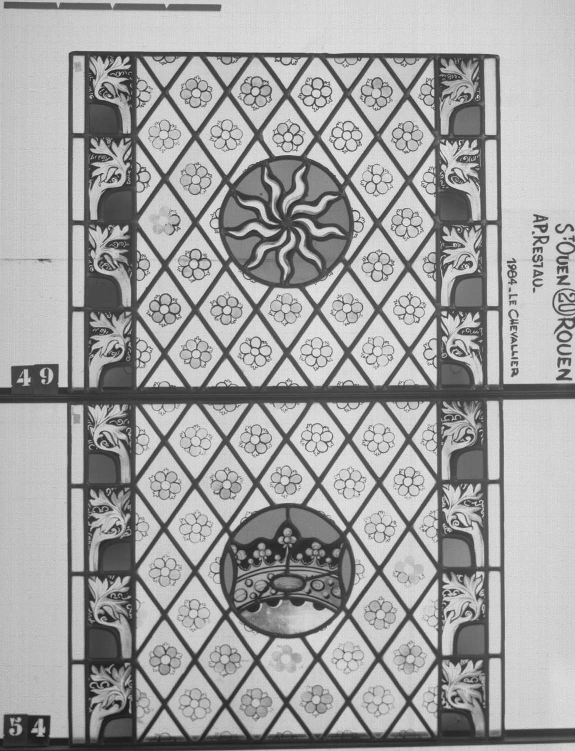 Fenêtre 20 ; Panneaux 49 - 54