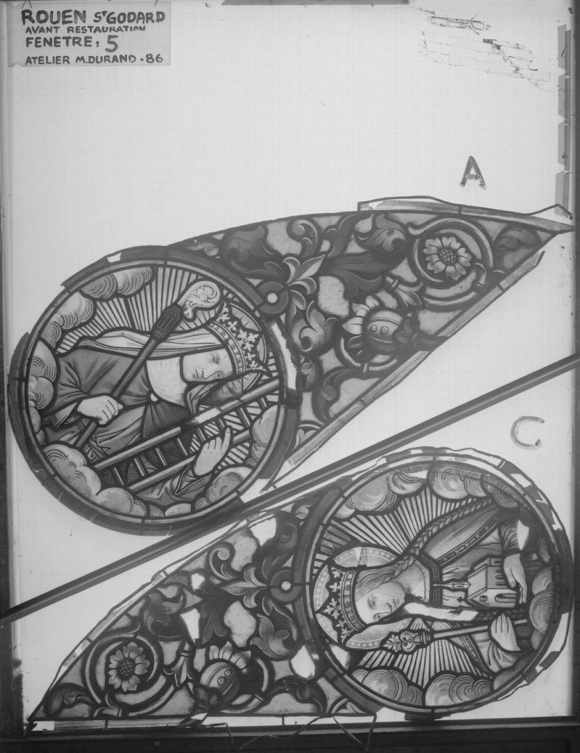 Fenêtre 5 ; Panneaux A - C