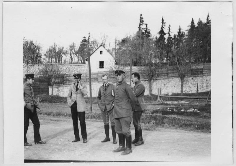 Dépôt d'officiers allemands. Groupe d'officiers