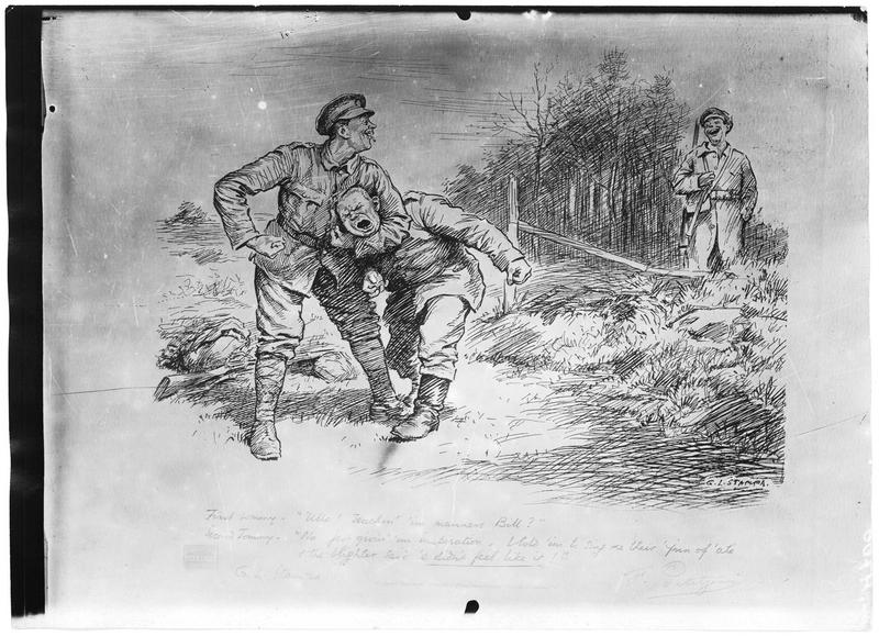 Gravure humoristique anglaise illustrée par G. L. Stampa