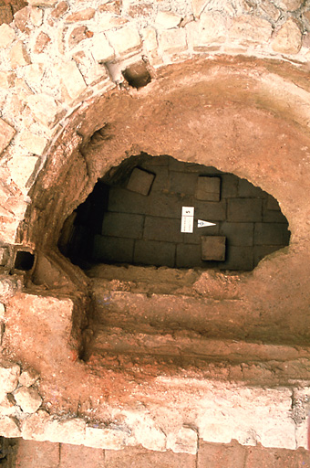 Hypocauste de la villa.