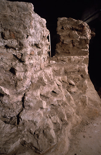 Face extérieure du mur du laconicum.