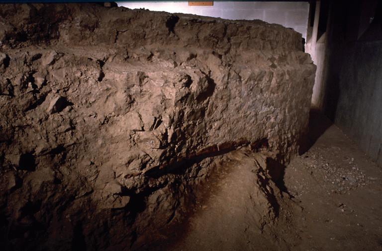 Mur du laconicum.