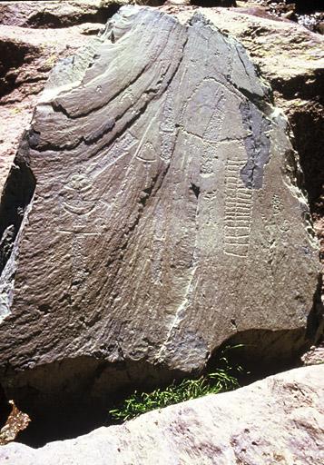 Occupation : stèle du chef de tribu