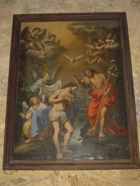 Tableau : Le Baptême de Jésus