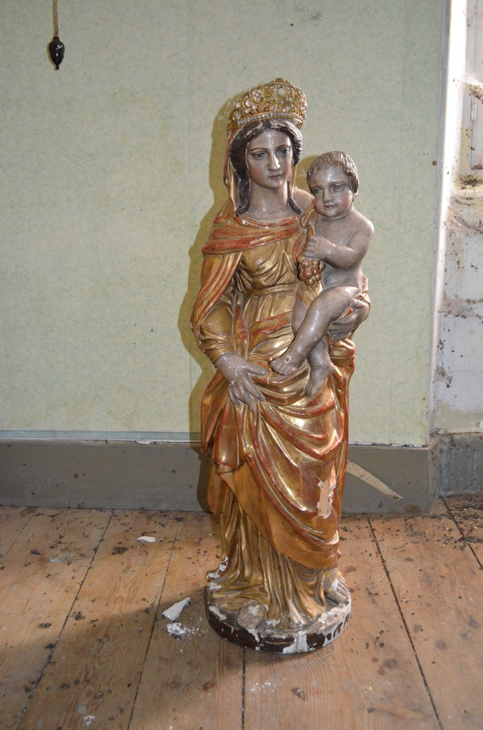 Statue Vierge à l'Enfant 1