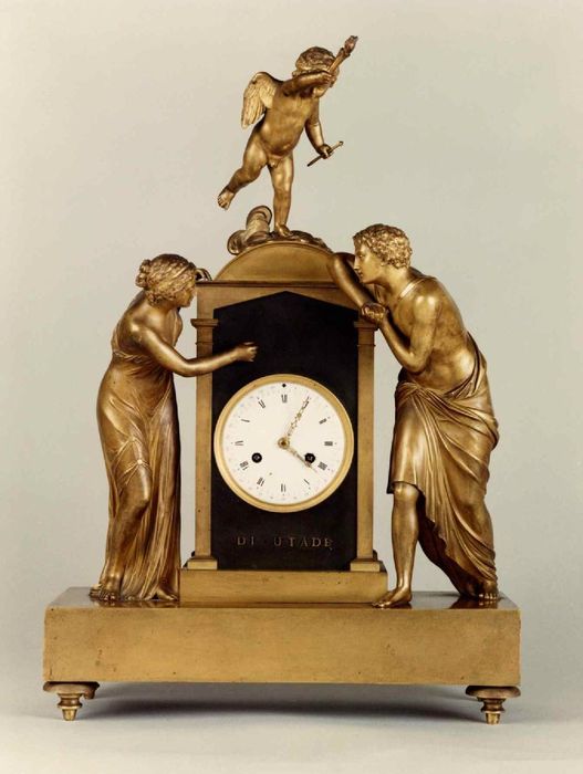 pendule : Dibutade ou l’origine du Dessin