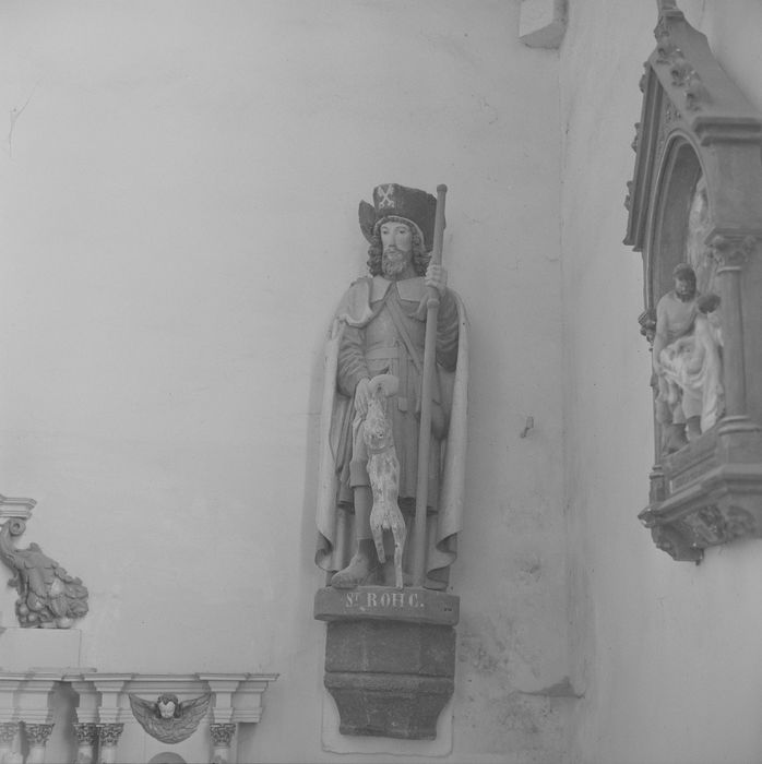 statue : saint Roch
