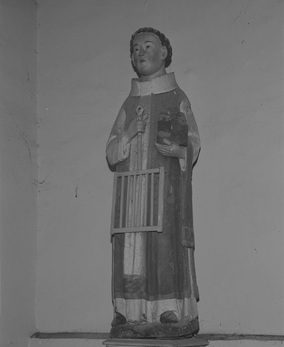 statue : saint Laurent