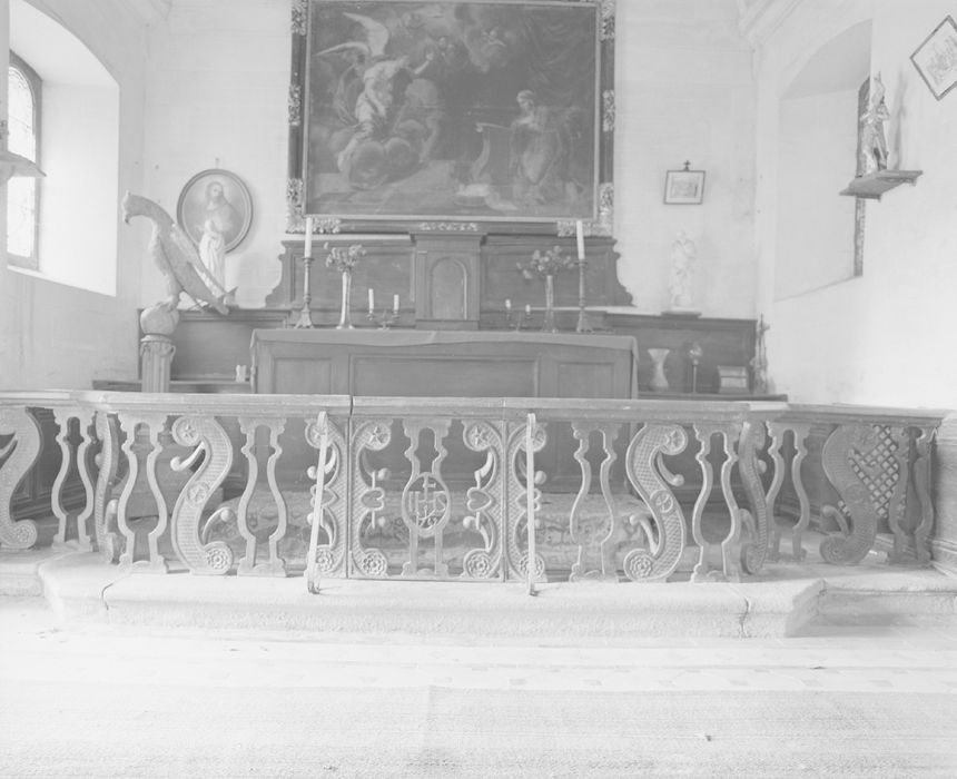 clôture liturgique (table de communion)