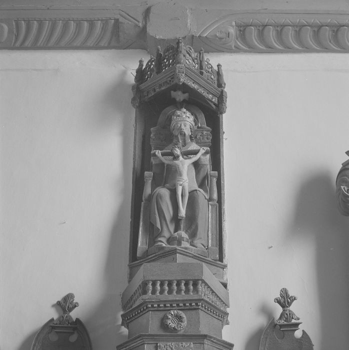 groupe sculpté : Trinité (la)