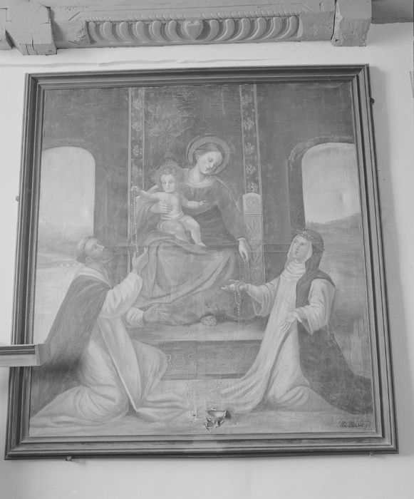 tableau : Donation du Rosaire