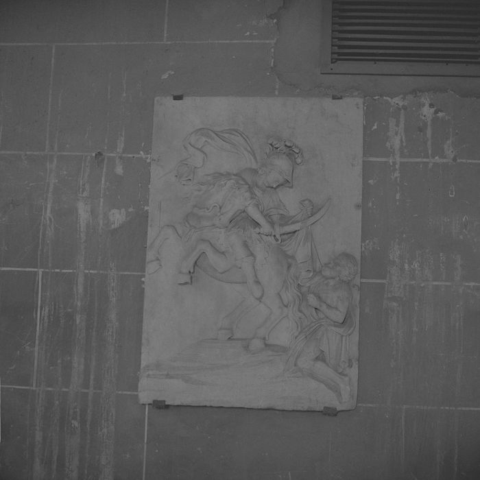 bas-relief : Charité de saint Martin