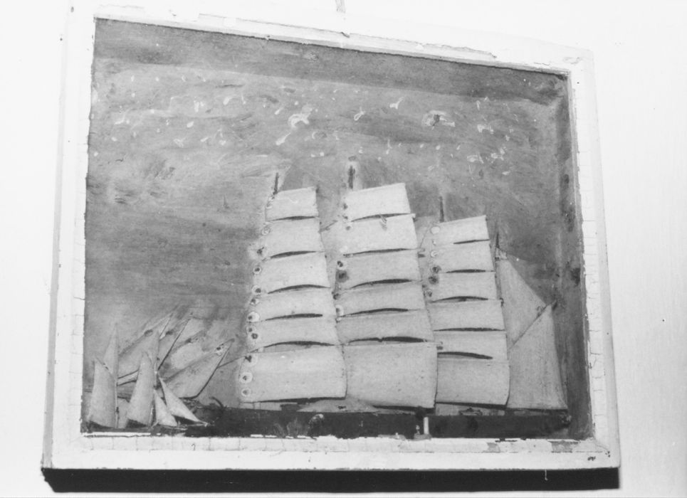 maquette ex-voto de demi-coque