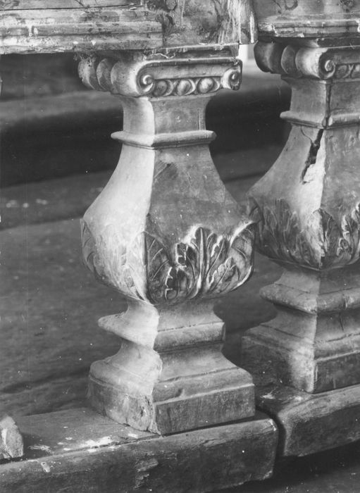 clôture de choeur (balustrade), détail