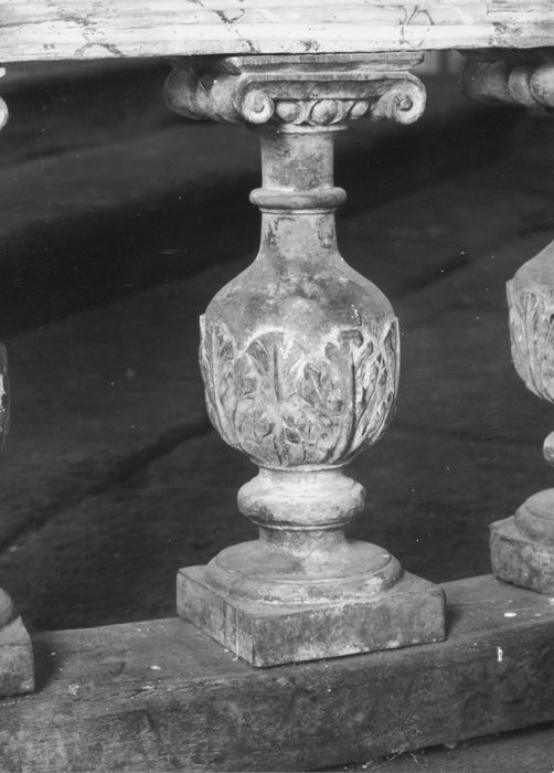 clôture de choeur (balustrade), détail