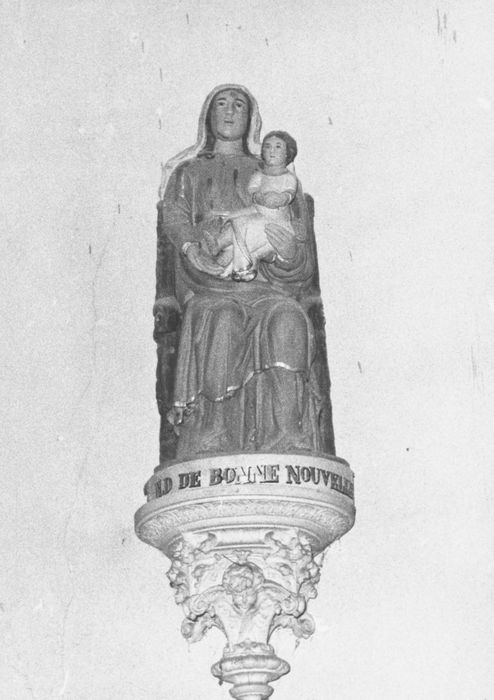 statue : Vierge à l'Enfant dite Notre-Dame de Bonne Nouvelle