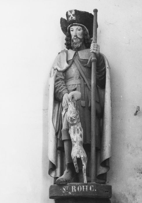 statue : saint Roch