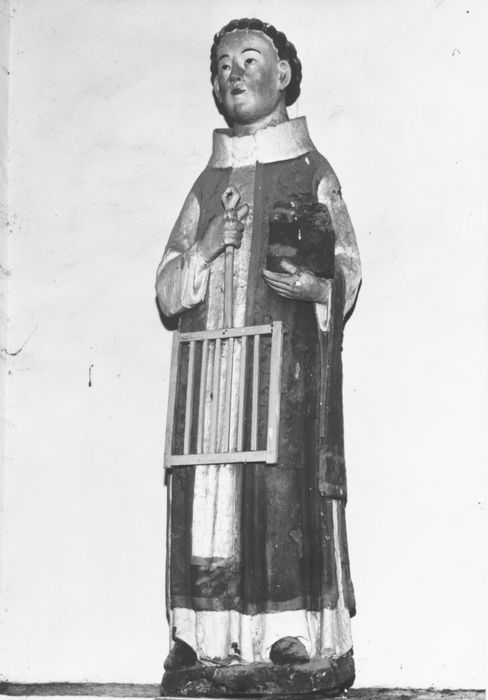 statue : saint Laurent
