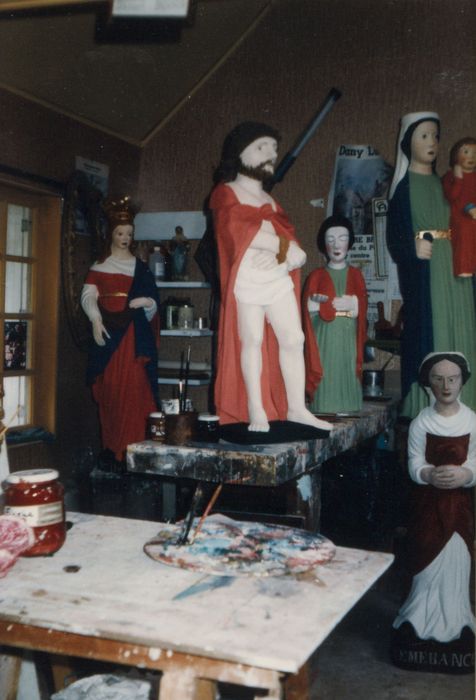 statue : Christ de Pitié