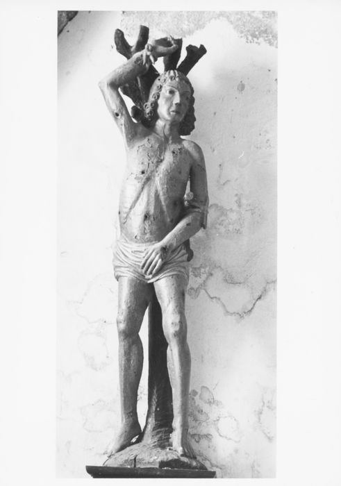 statue : saint Sébastien