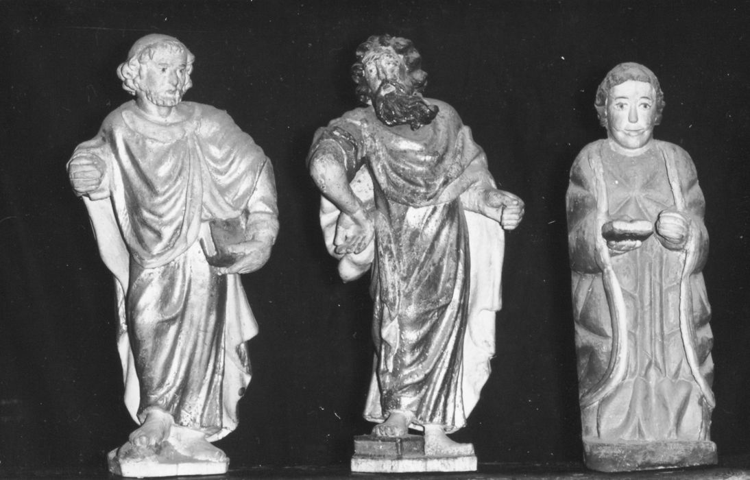 statues (statuettes) du retable du maître-autel