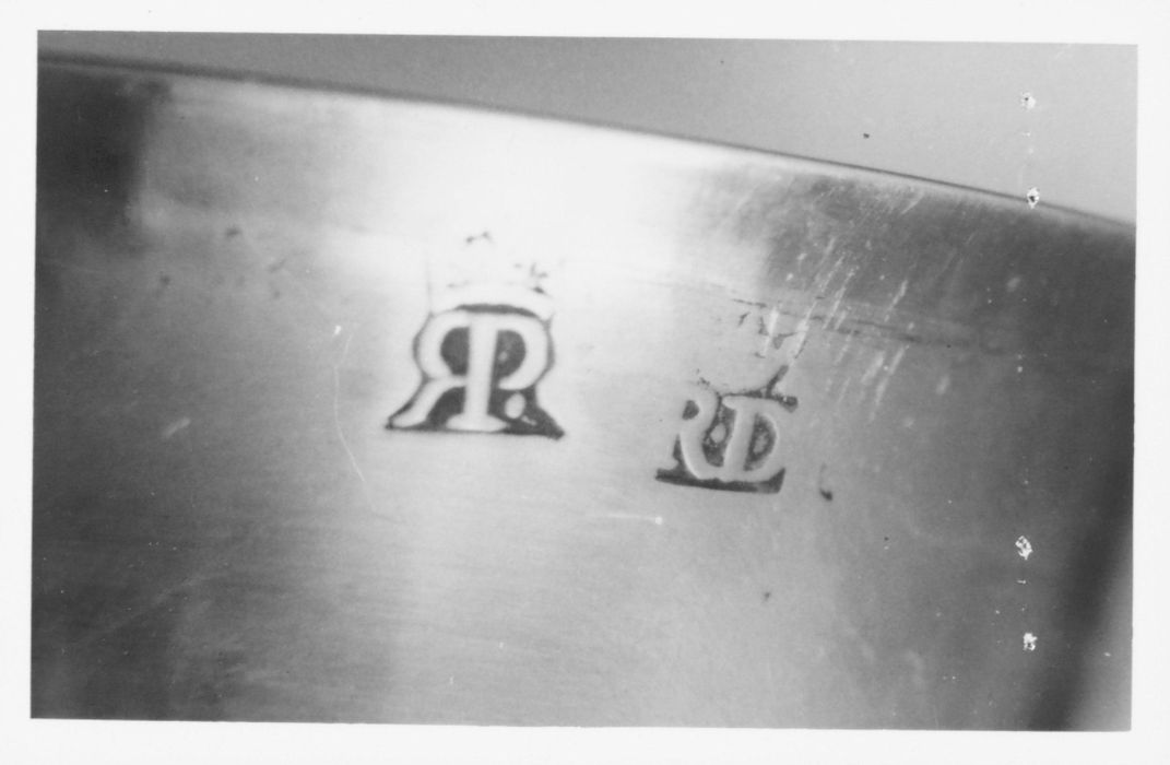 calice, détail des poinçons