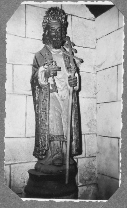 Statue : Saint Pierre pape