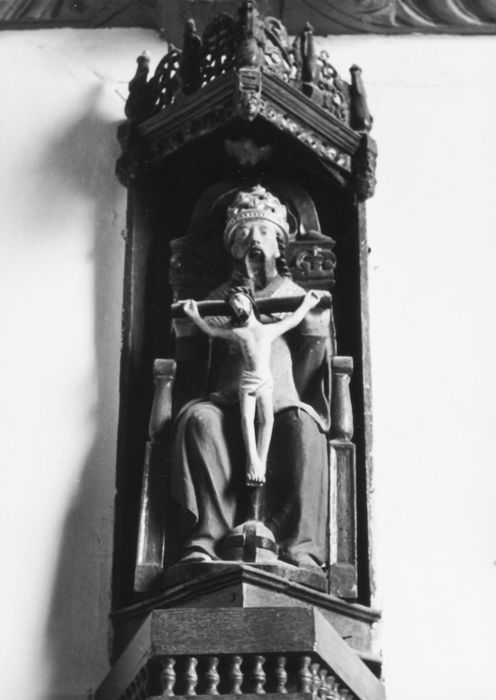 groupe sculpté : Trinité (la)