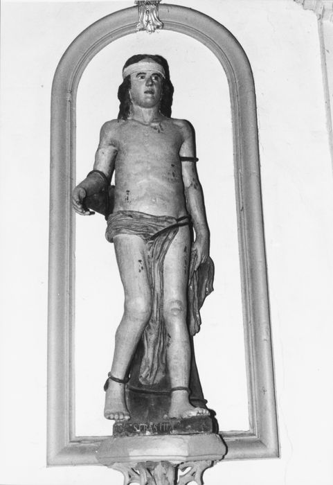 statue : saint Sébastien