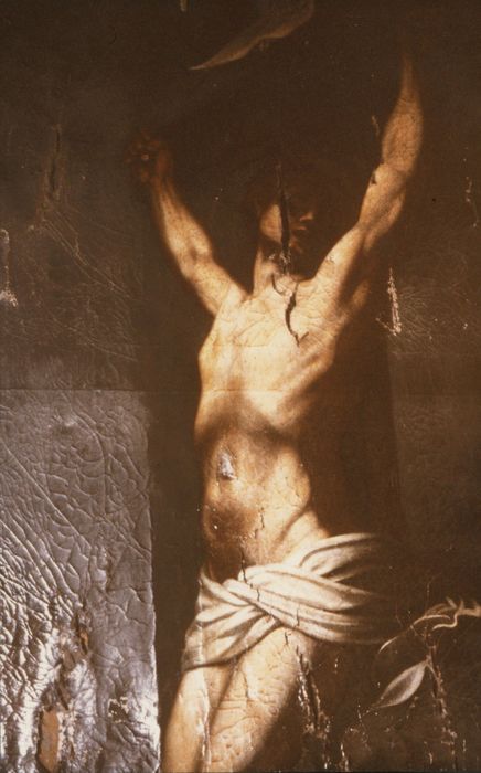 tableau : Crucifixion, vue partielle