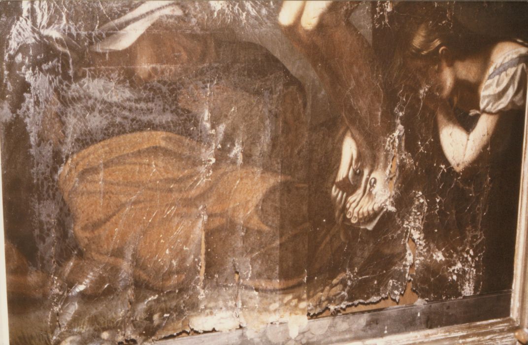tableau : Crucifixion, détail