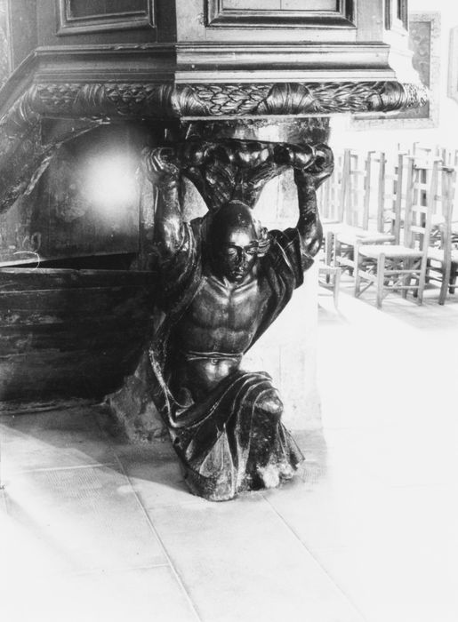 chaire à prêcher, détail
