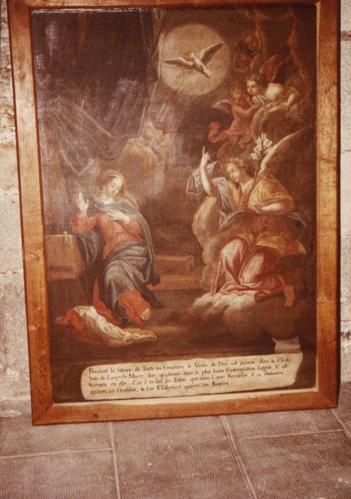 tableau : l'Annonciation