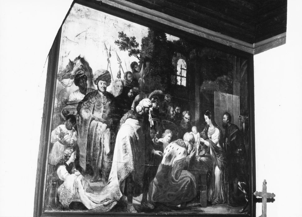 tableau : Adoration des Mages