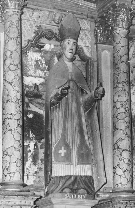 statue : Saint Lubin