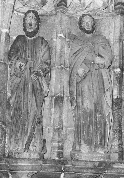 statues :  Apôtres