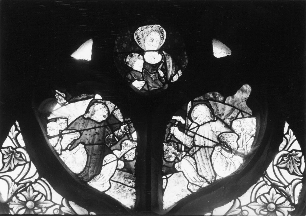verrière : vie de saint Pierre (la), détail