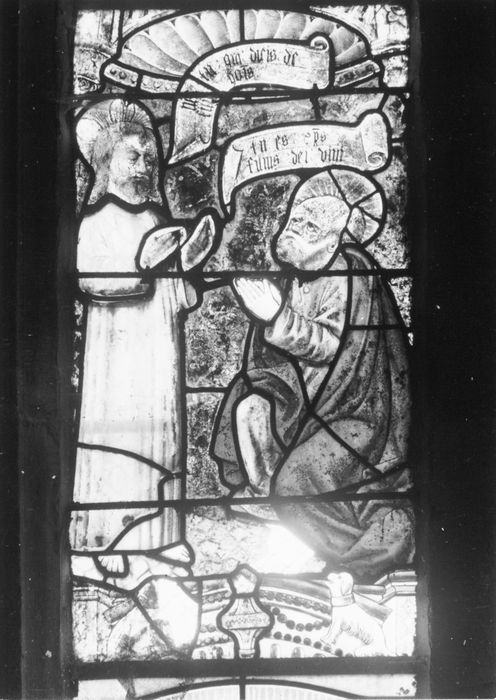 verrière : vie de saint Pierre (la), détail