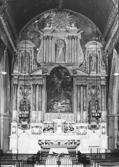 maître-autel, tabernacle, retable