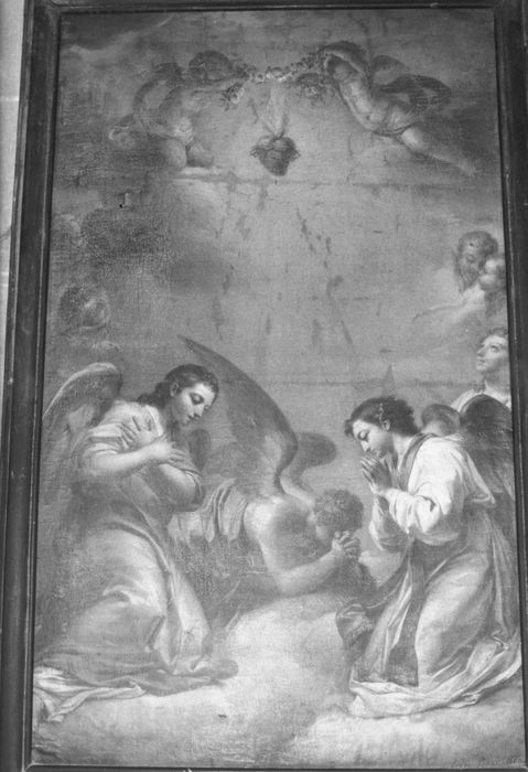 tableau : Adoration du Sacré-coeur