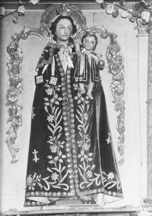 statue : Vierge à l'Enfant dite Notre-dame de Bon Secours