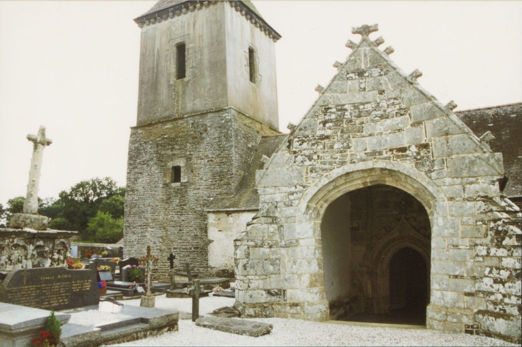 porche d’accès sud