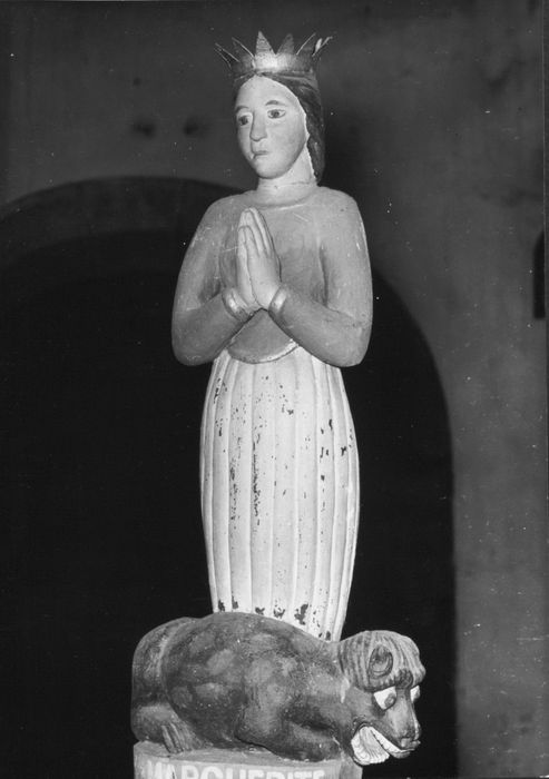 Statue : Sainte Marguerite
