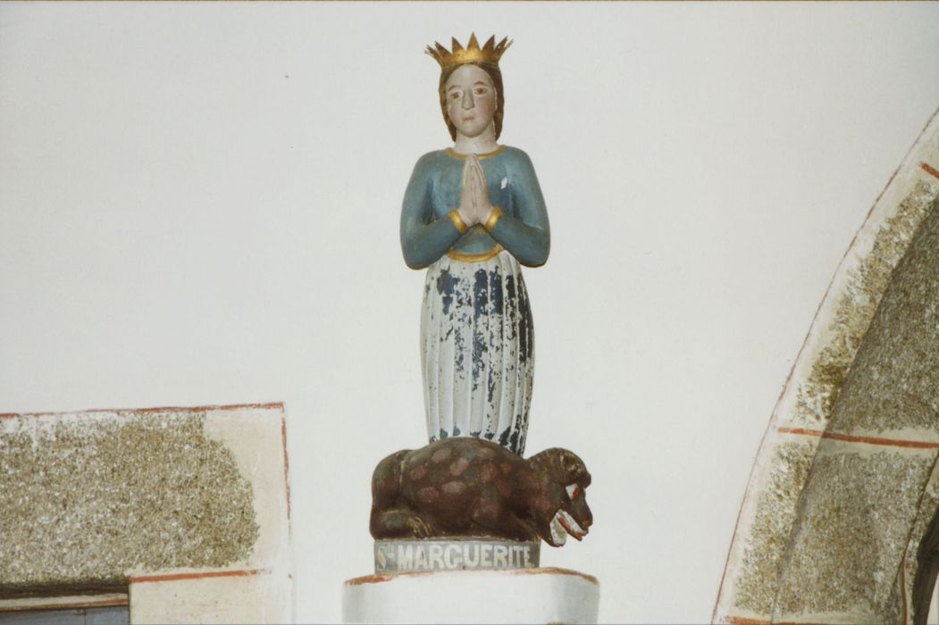 statue : Sainte Marguerite