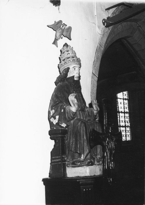 groupe sculpté : Trinité (la)