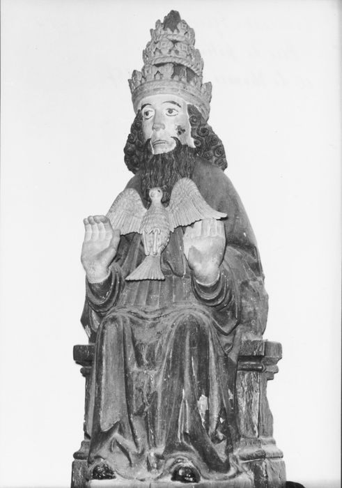 groupe sculpté : Trinité (la)